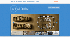 Desktop Screenshot of christchurchec.org